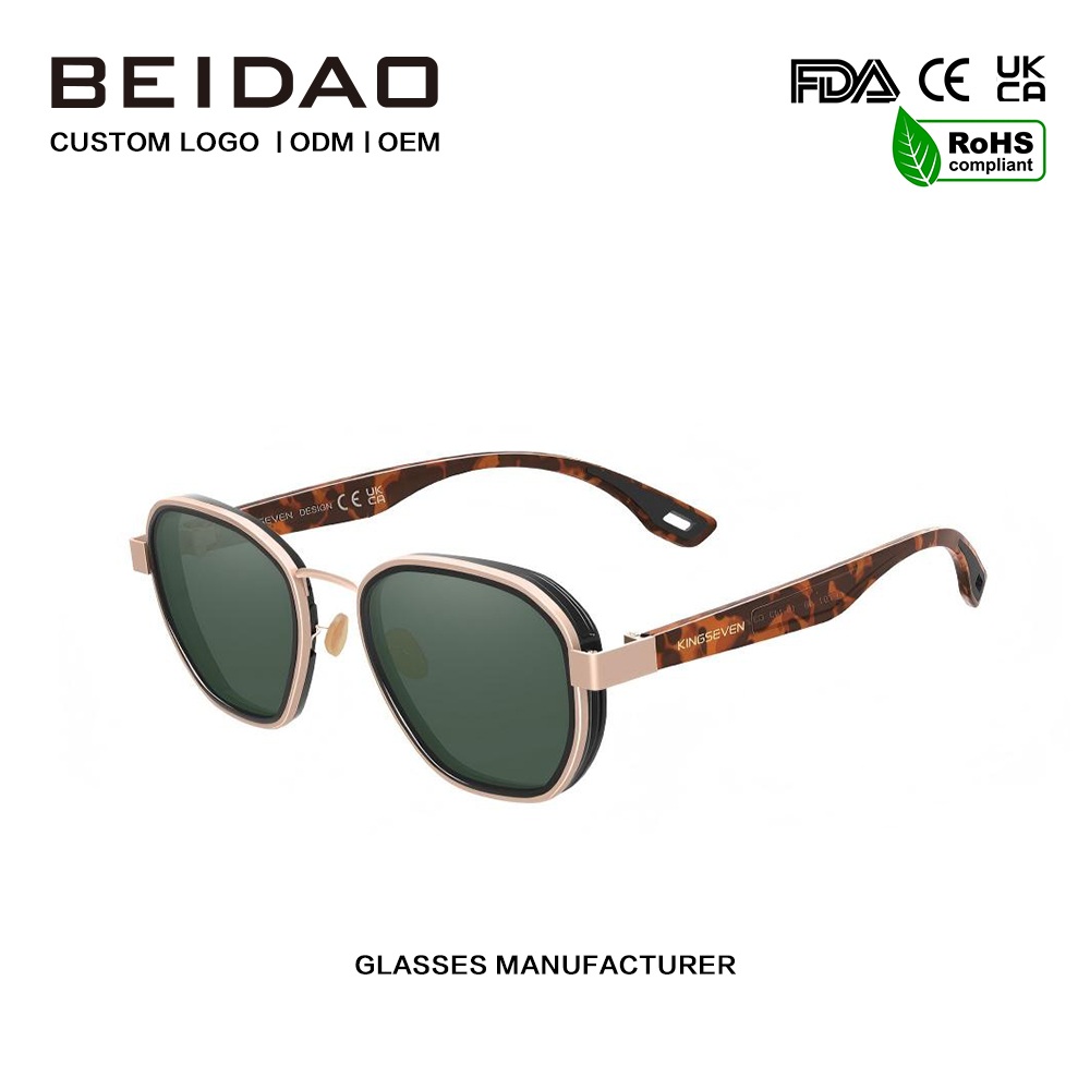 Kacamata Terpolarisasi Aluminium Reflektif Klasik