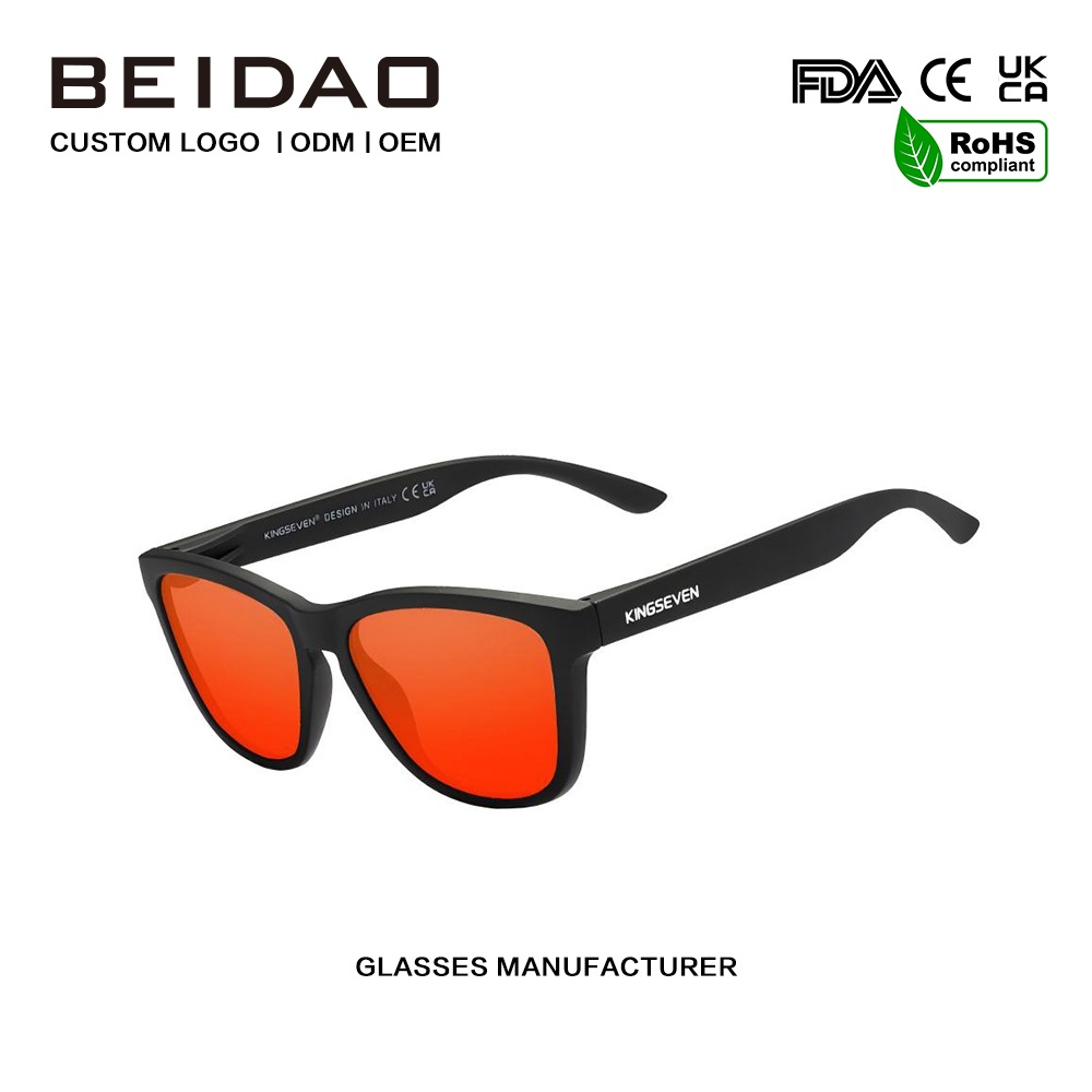 Kacamata Terpolarisasi TR90 Kotak Klasik