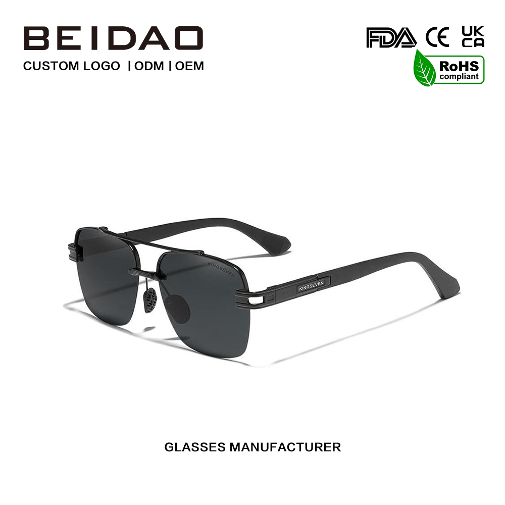 Kacamata Terpolarisasi Retro Berwarna-warni